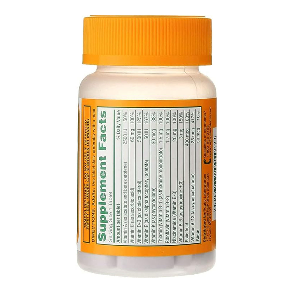 Rugby Cerovite Senior Vitamin And Mineral Supplement - 60 Tabs