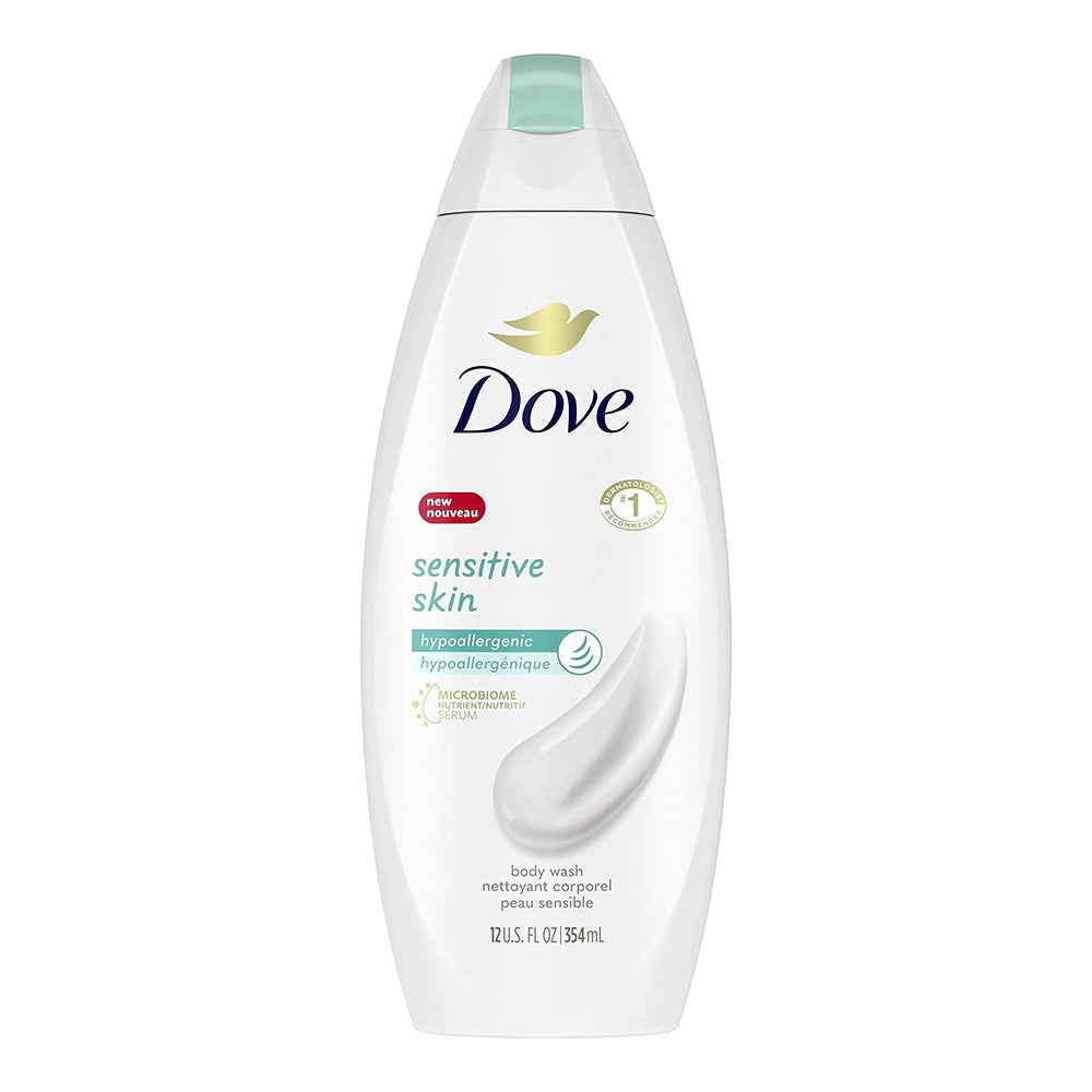 Dove Sensitive Skin Beauty Body Wash 12 Oz