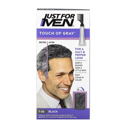 Just For Men Touch Of Gray Hair Color, Black Gray # 4138 - 1 Kit