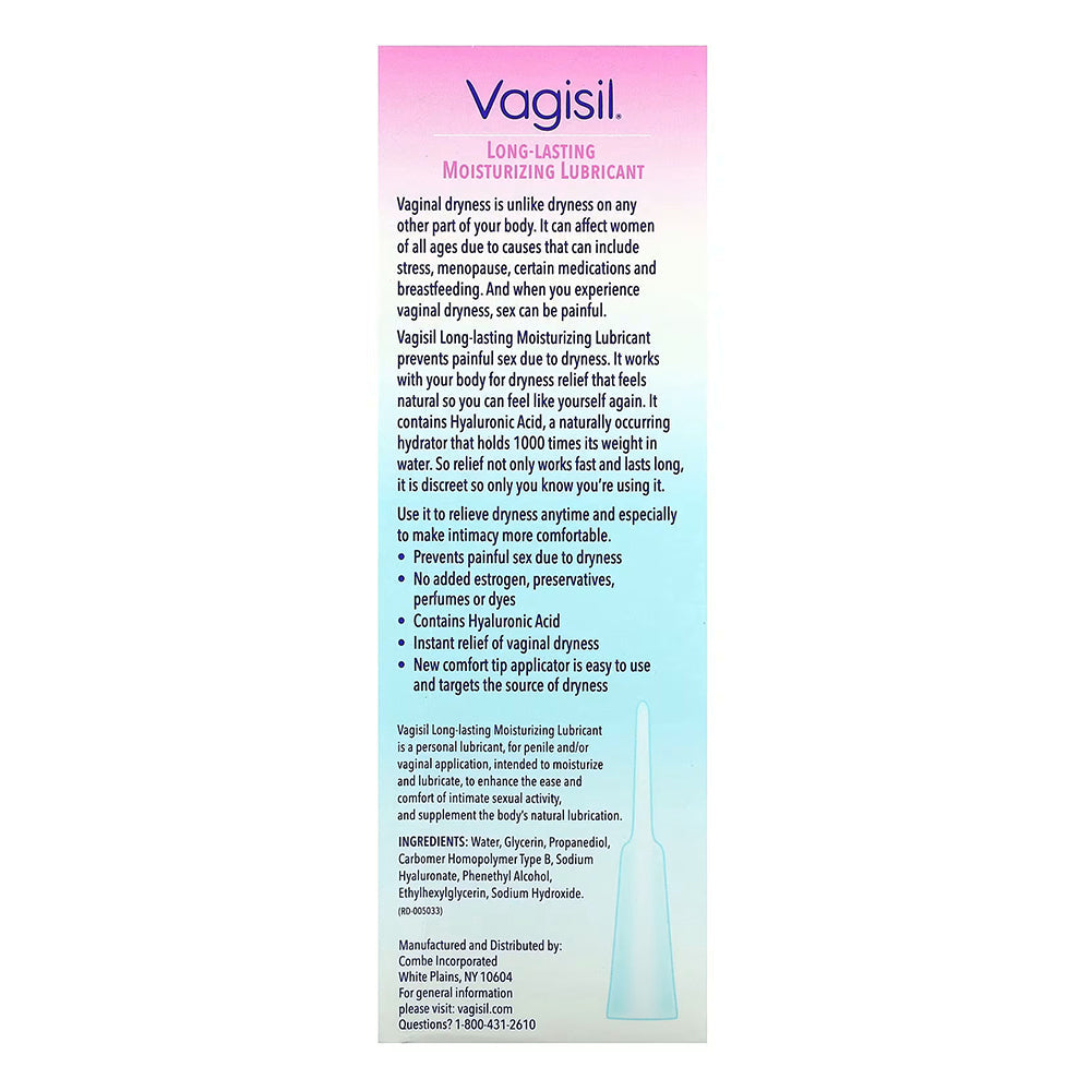Vagisil Prohydrate Natural Feel Internal Moisturizing Gel 8 Ea
