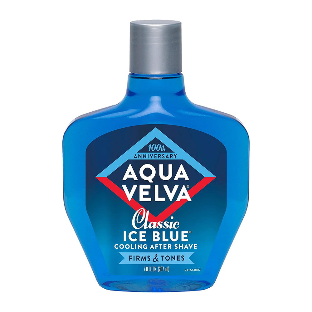 Aqua Velva Classic Ice Blue Cooling Aftershave - 7 Oz