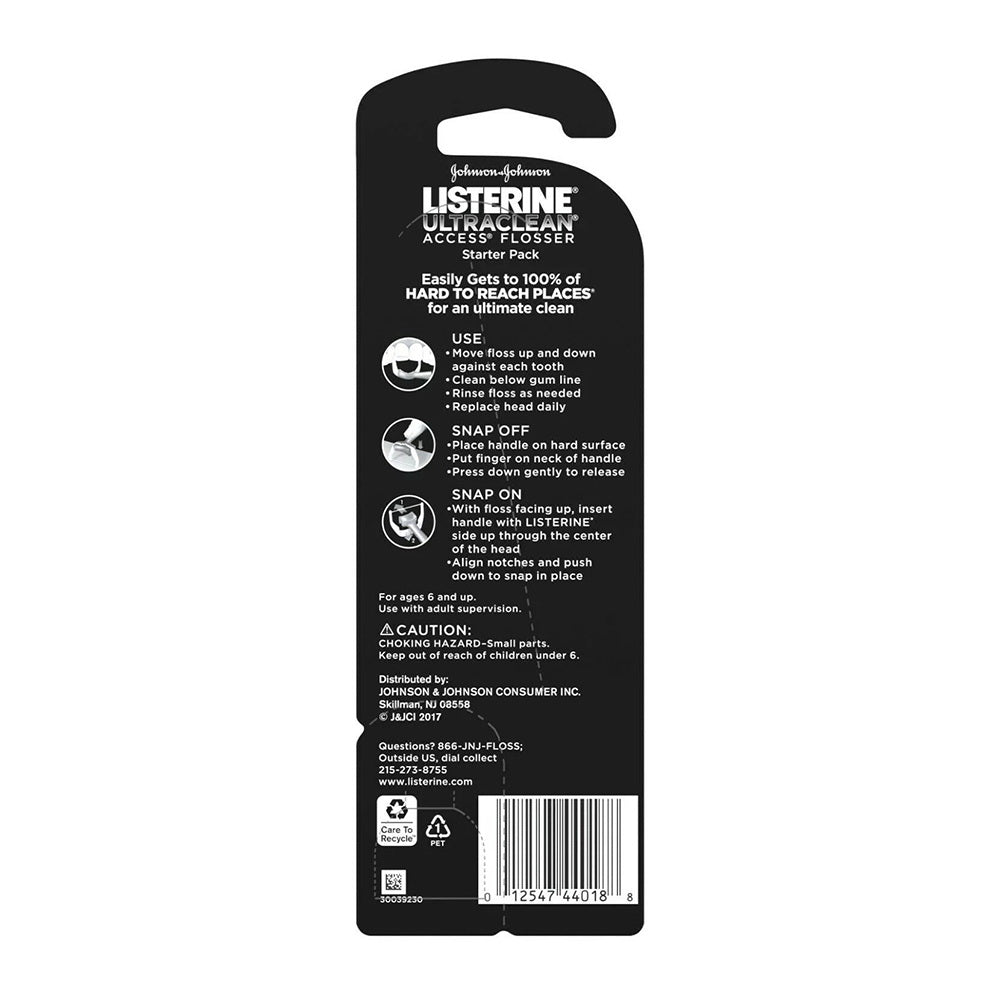 Listerine Ultraclean Access Flosser, Starter