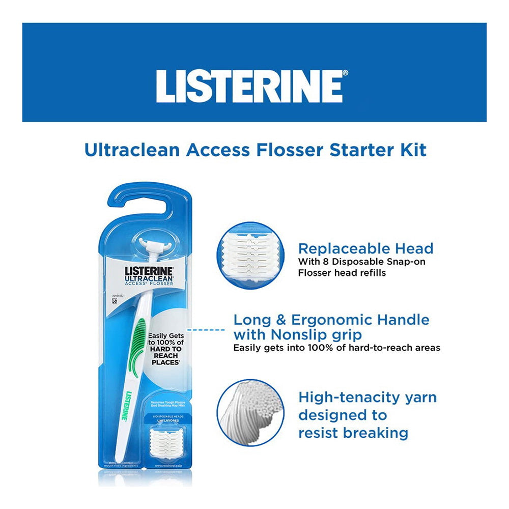 Listerine Ultraclean Access Flosser 28 Ct