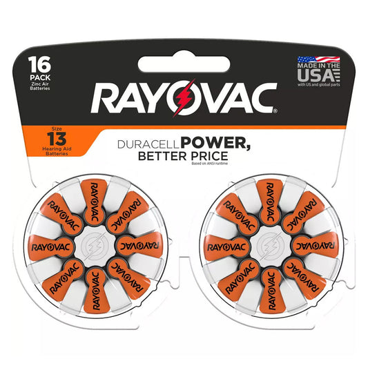 Rayovac Size 10 Hearing Aid Batteries