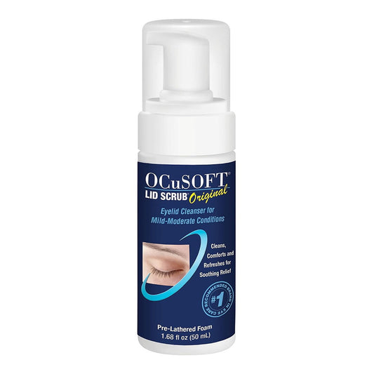 Ocusoft Lid Scrub Foaming Eyelid Cleanser 50 Ml