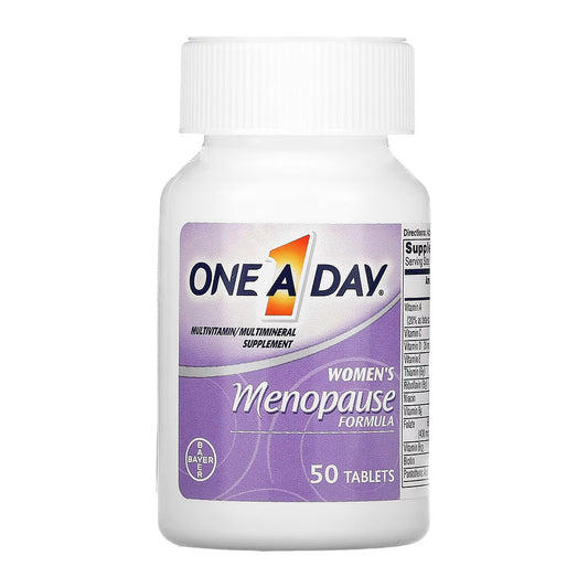One A Day Women's Menopause Formula Multivitamin Tablets, 50 Count