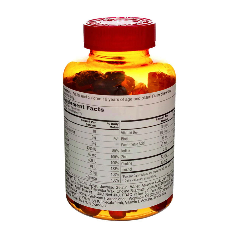 One A Day Vitacraves Adult Multivitamin Supplement Gummies - 150 Count