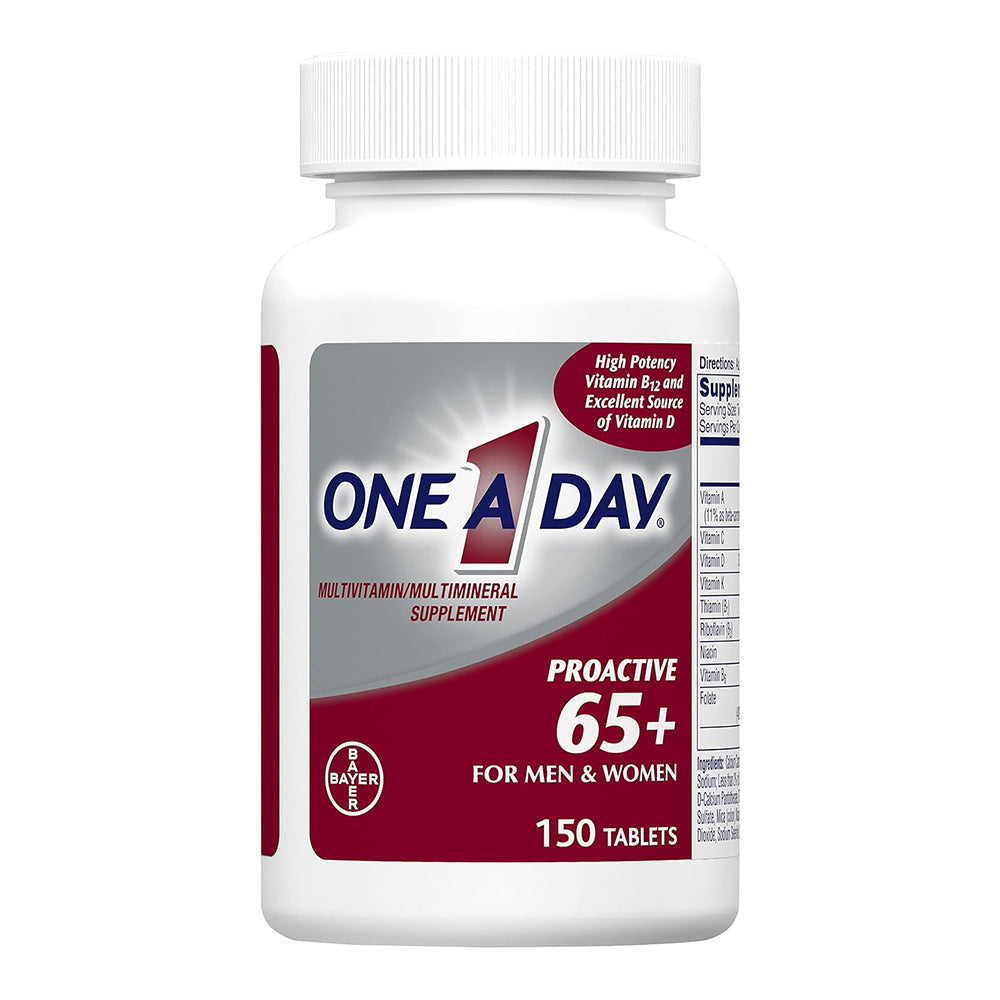 One A Day Proactive 65+ Multivitamin/Multi-Mineral Tablets 150 Ea