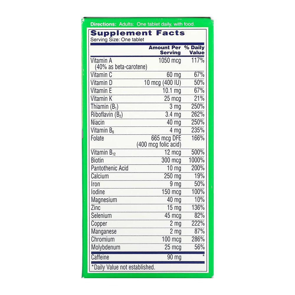 One A Day Energy Multivitamin Tablets, Multivitamins For Men & Women - 50 Ct