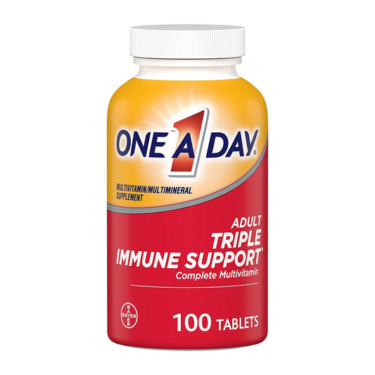 One A Day Triple Immune Support Multivitamin - 100 Count