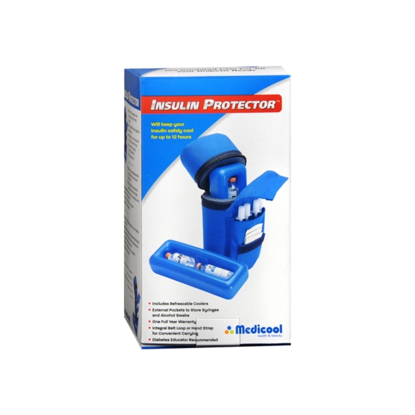 Medicool Insulin Protector Blue 1 Each