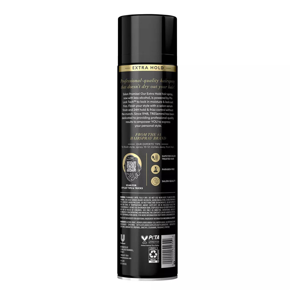 Tresemme Two Hair Spray For A Frizz-Free Look Extra Hold - 14.6 Oz