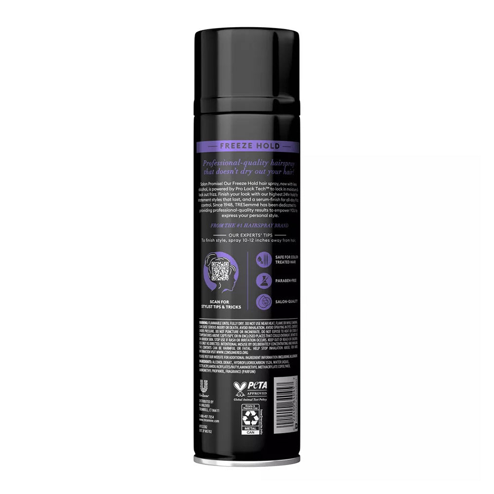 Tresemme Tres Two Hair Spray Freeze Hold 11 Oz