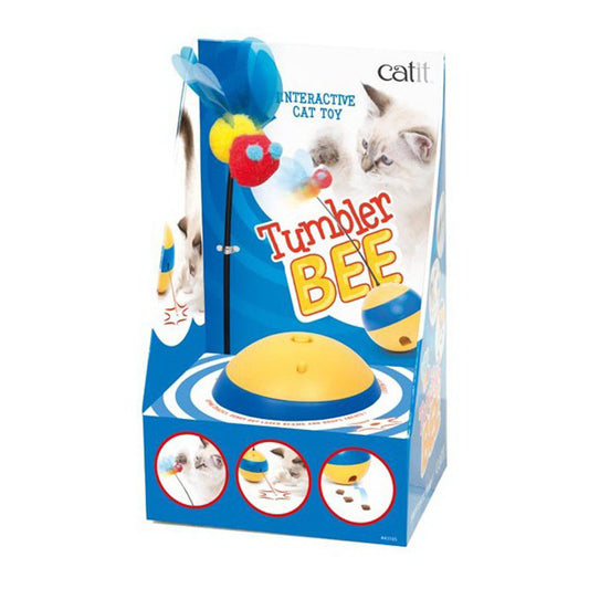Catit Play Spinning Bee Interactive Cat Toys - 1 Ea