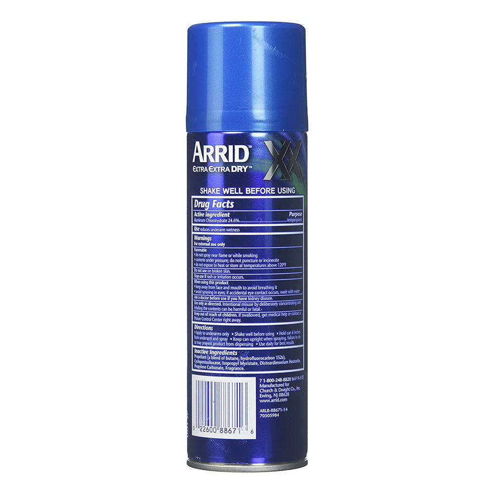 Arrid Xx Dry Ultra Fresh Antiperspirant & Deodorant Spray, 6 Oz