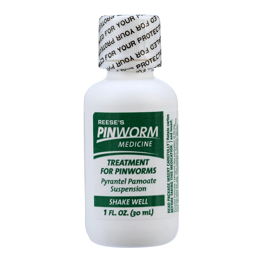 Reeses Pinworm Medicine Liquid For Entire Family, Full Prescription Strength, 2 Oz