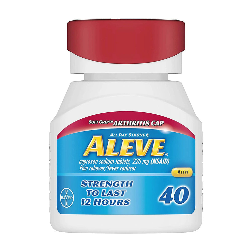 Aleve Soft Grip Arthritis Gel caps With Naproxen Sodium Pain Reliever - 40 Count