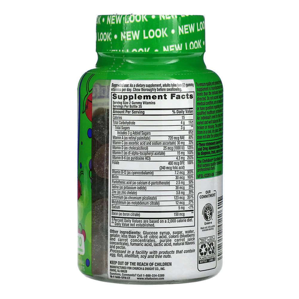 Vitafusion Men'S Gummy Vitamins, Fruit, 70 Count
