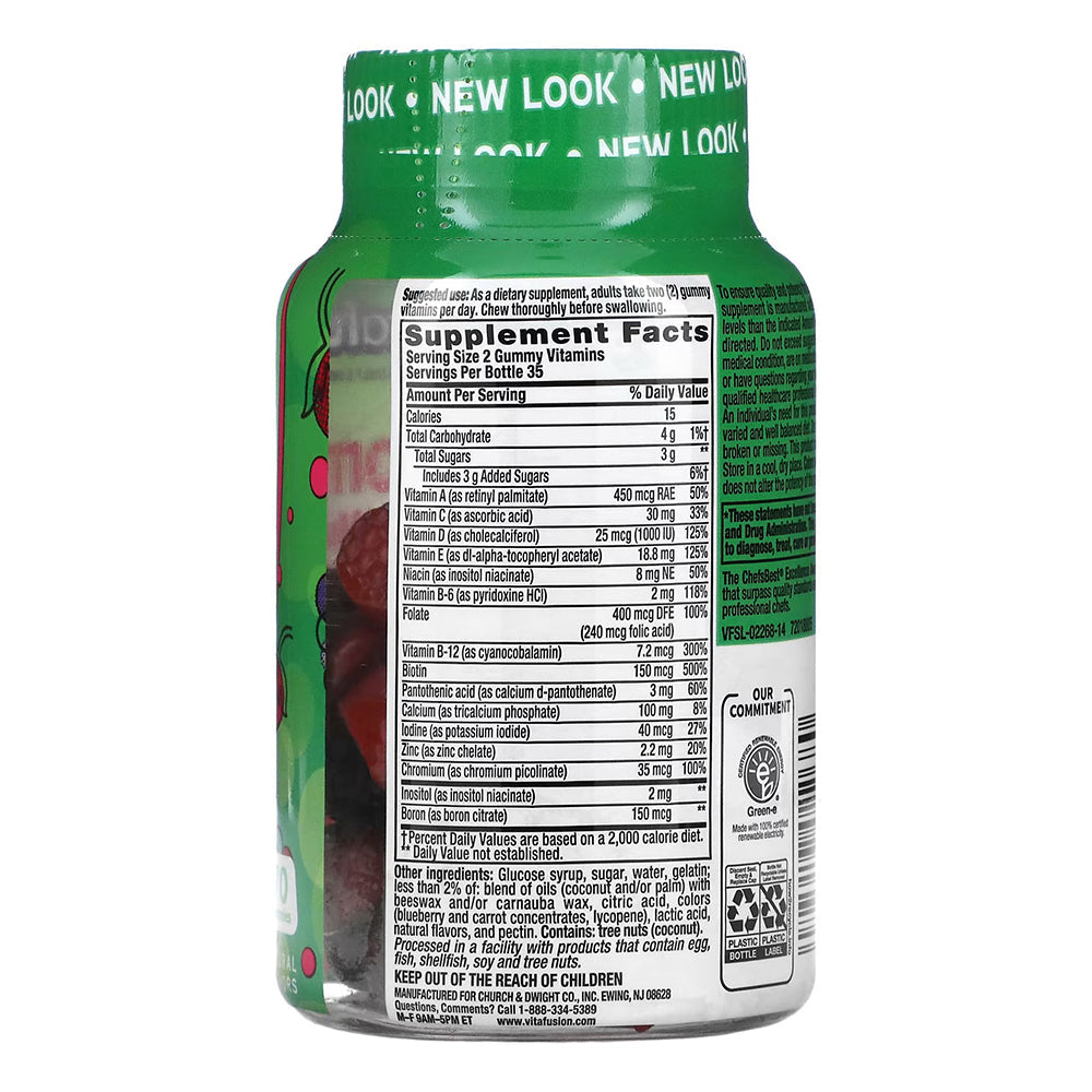 Vitafusion Women'S Gummy Vitamins Mixed Berries 70 Ea