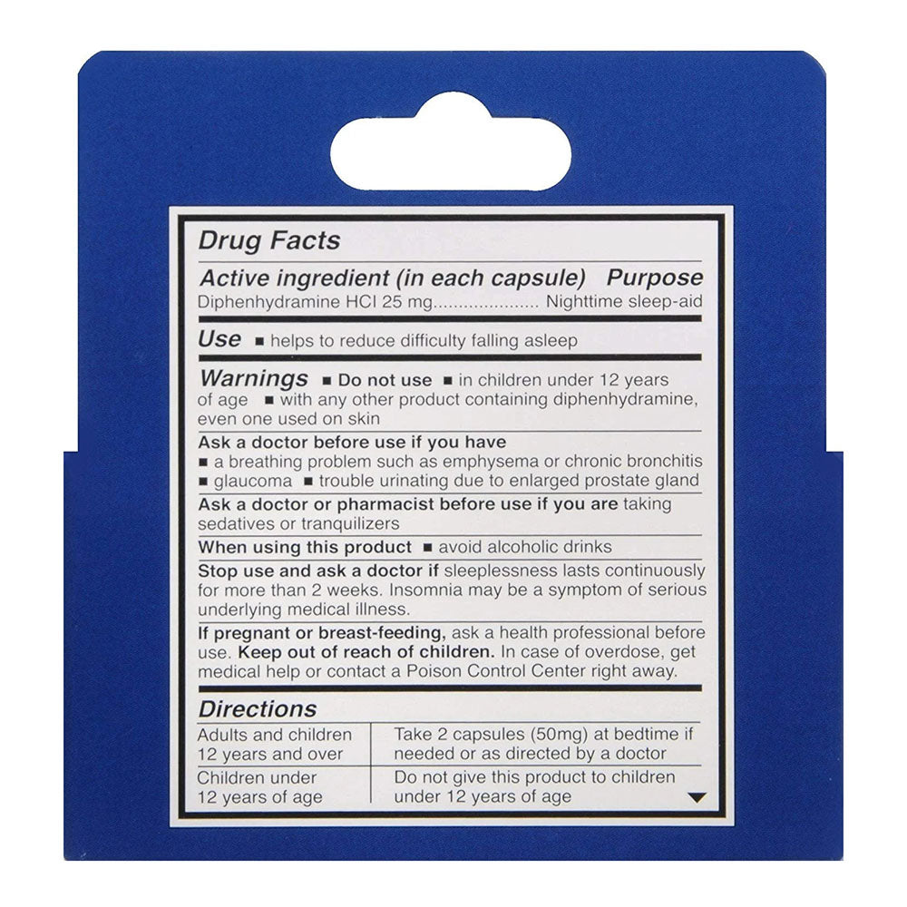 The Original Dormin Nighttime Sleep-Aid, Capsules, 72 ea