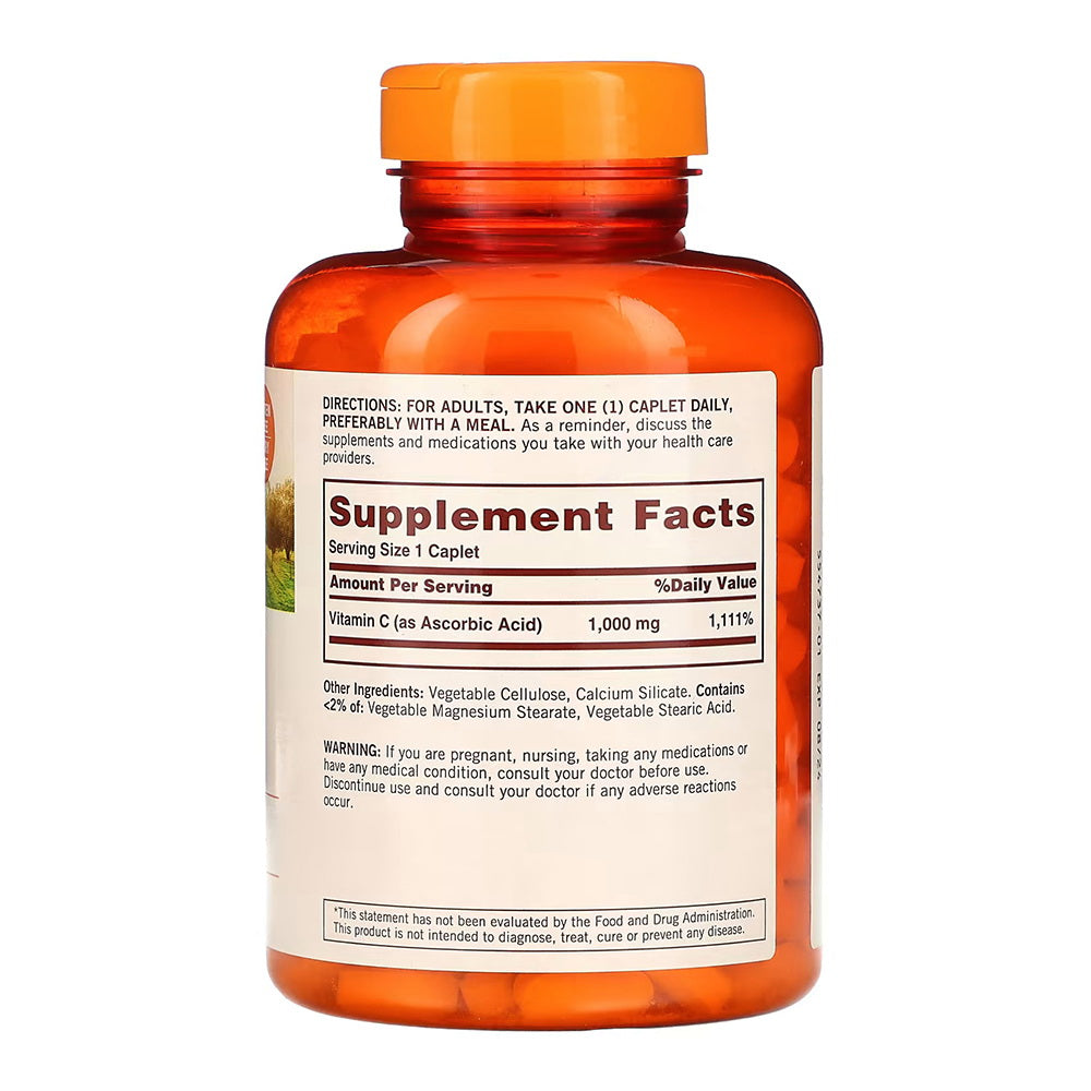Sundowns Naturals Vitamin C 1000Mg Caplets - 300 Count