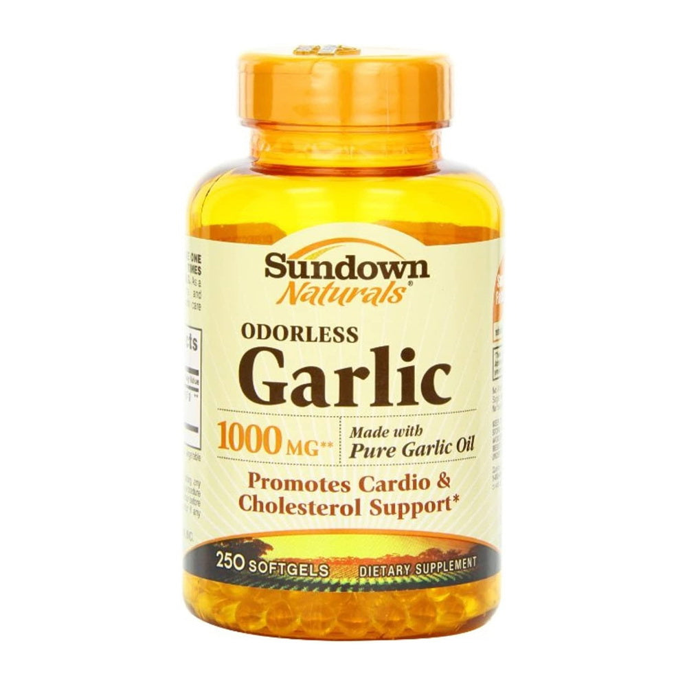Sundown Naturals Odorless Garlic 1000 Mg Softgels - 250 Ea