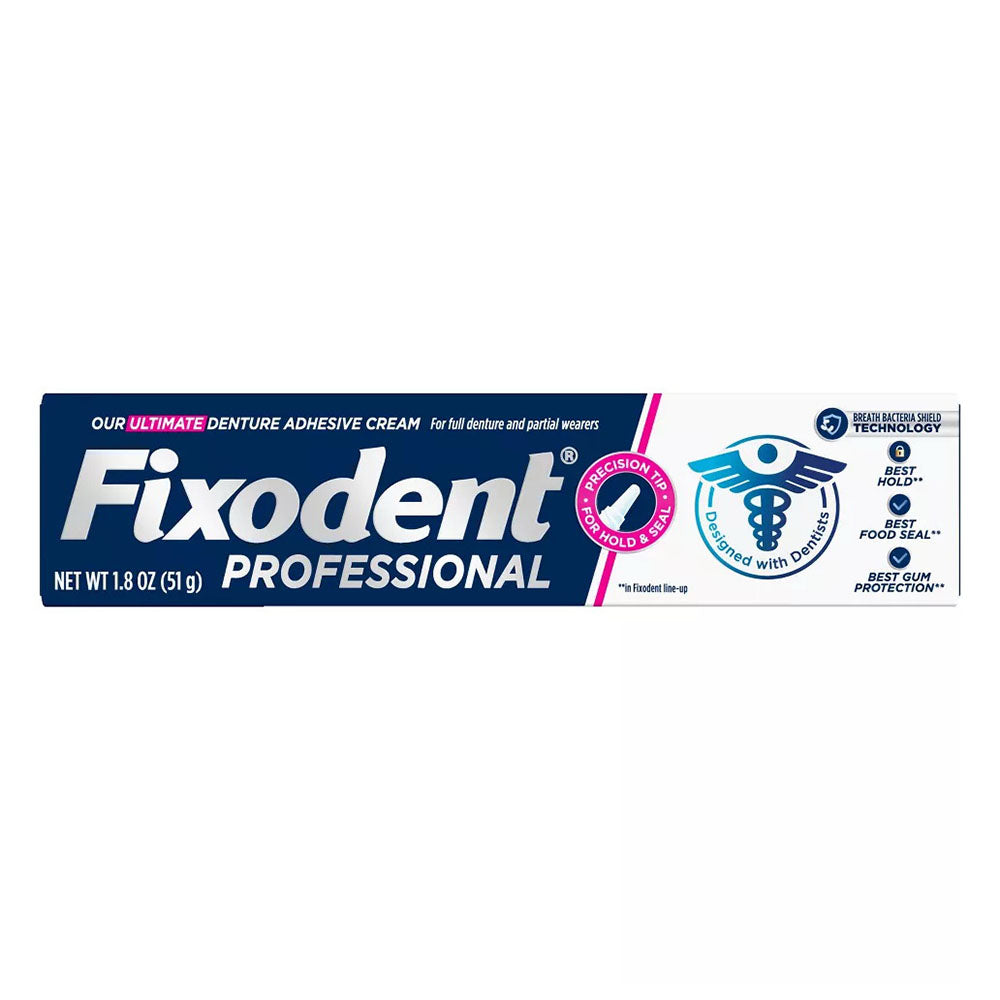 Fixodent Prof Dentr Adh Cr 1.8Oz