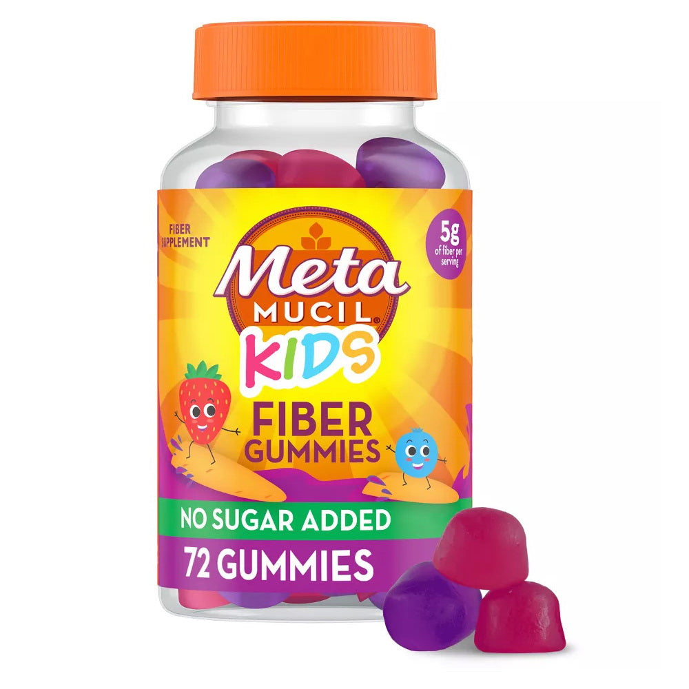Metamucil Kids' Fiber Gummies - 72Ct