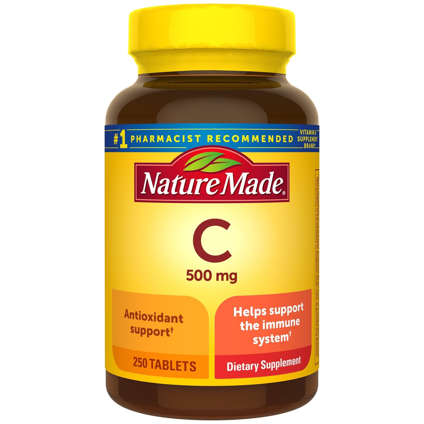 Nature Made Vitamin C 500 Mg Caplets 250 Ea