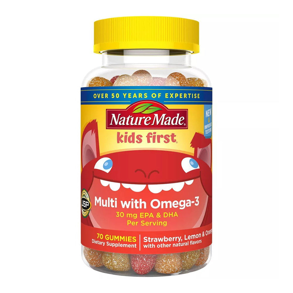 Nature Made Kids Multivitamin With Omega-3 - 70 Gummies