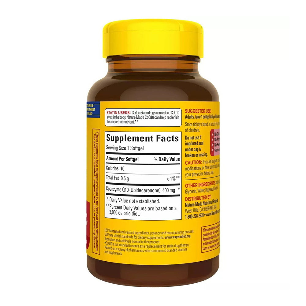 Nature Made Coq10 400Mg - 40 Softgels