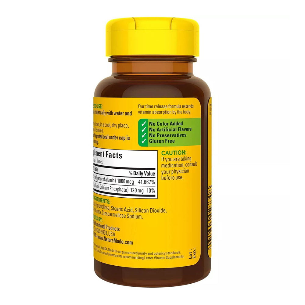 Nature Made Vitamin B-12 Timed Release Tablets, 1000 Mcg 75 Ea