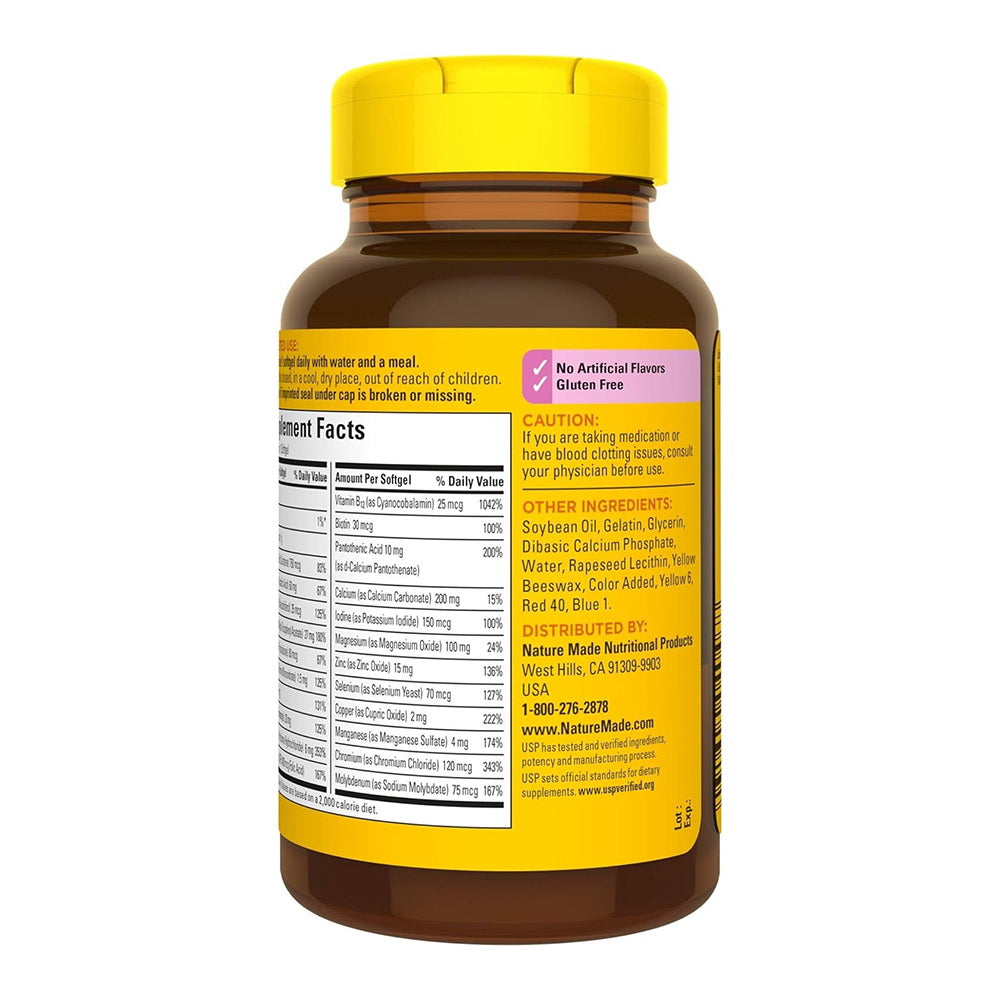 Nature Made Multi For Her 50 Plus, 60 Softgels