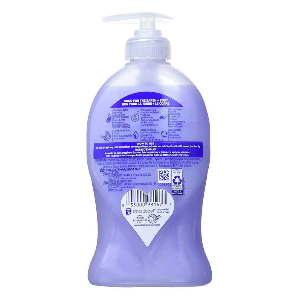 Softsoap Deeply Moisturizing Liquid Hand Soap, Shea Butter, Lavender, 11.25 Fl Oz
