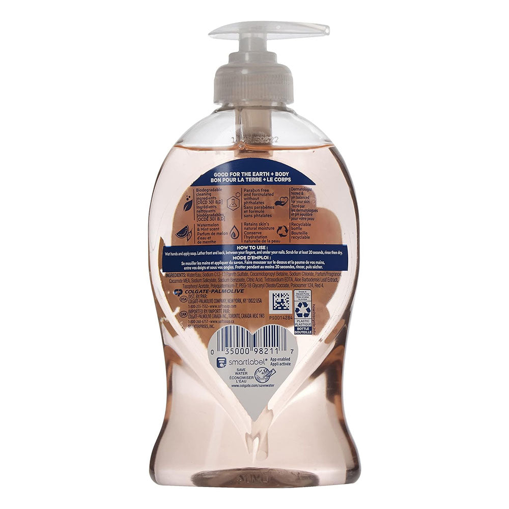 Softsoap Moisturizing Liquid Hand Soap Pump Watermelon Mint , Aloe Vera, 11.25 Fl Oz