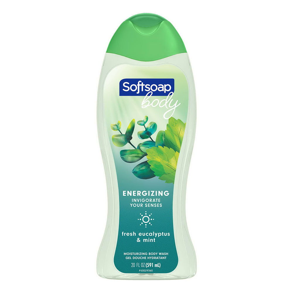 Softsoap Eucalyptus & Mint, Moisturizing Body Wash, 591 Ml