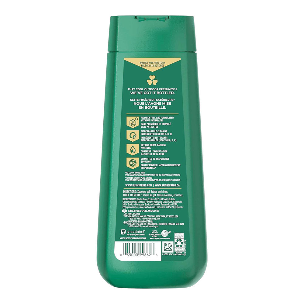 Irish Spring Aloe Mist Body Wash For Men, 591 Ml