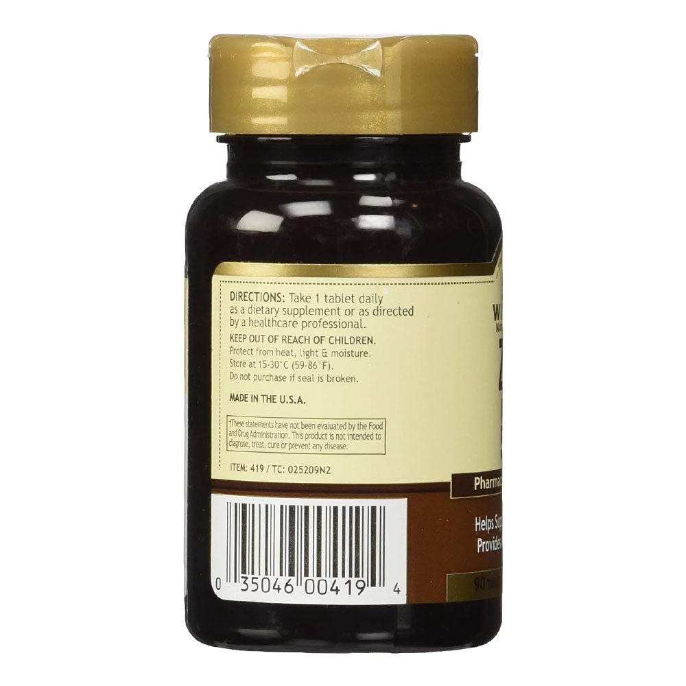 Windmill Zinc 50 Mg Tablets Natural Source 90 Tablets