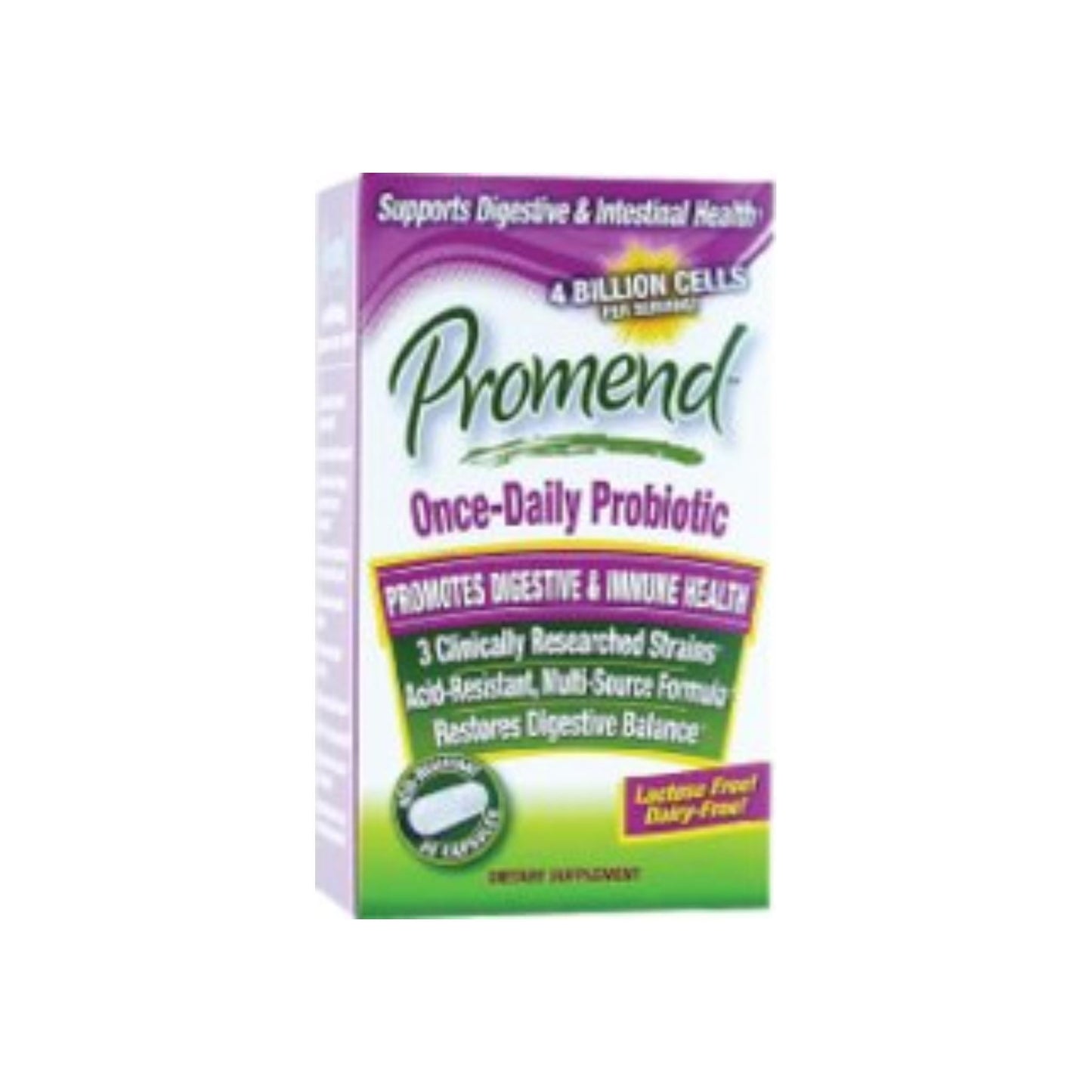 Promend Once-Daily Probiotic Dietary Supplement Capsules 30 Ea