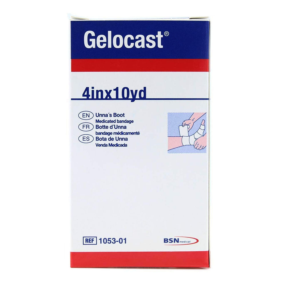 Gelocast Unna's Boot Medicated Bandage, 4 X 10 Yd.
