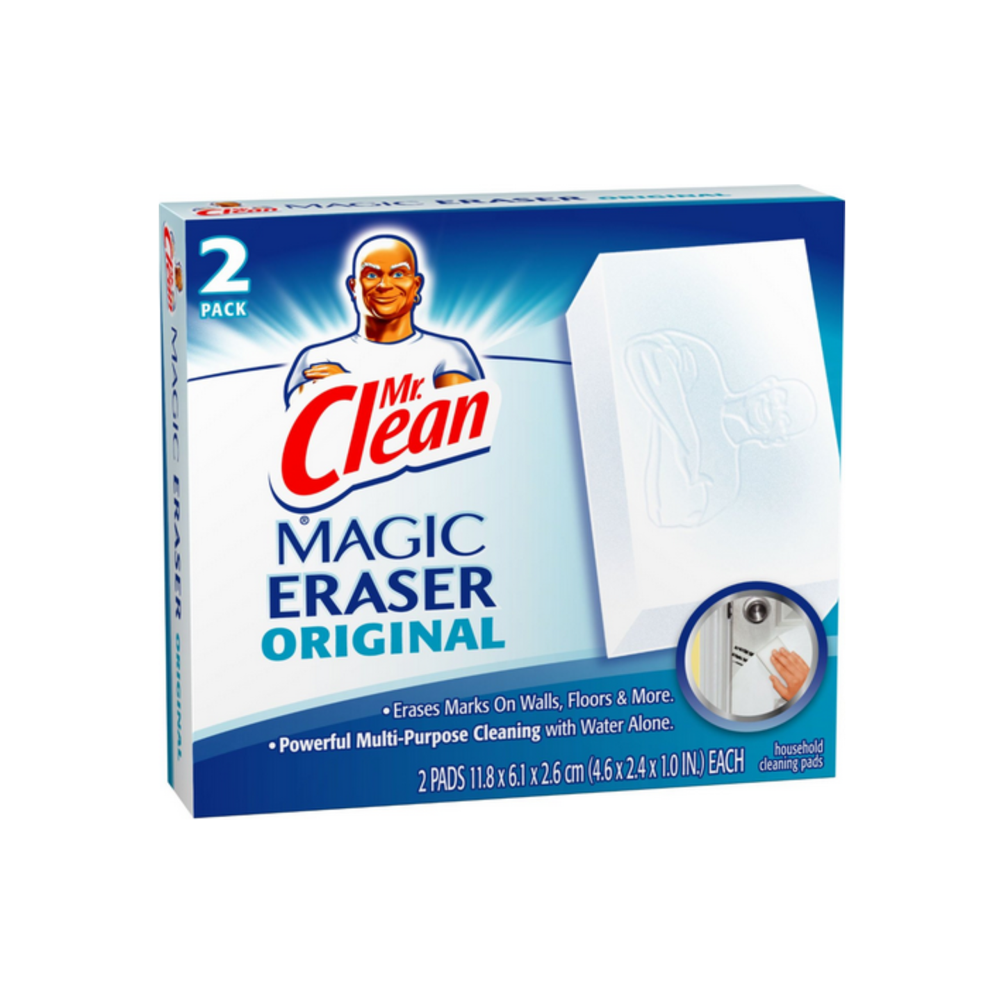 Mr. Clean Magic Eraser, Original 2 Ea