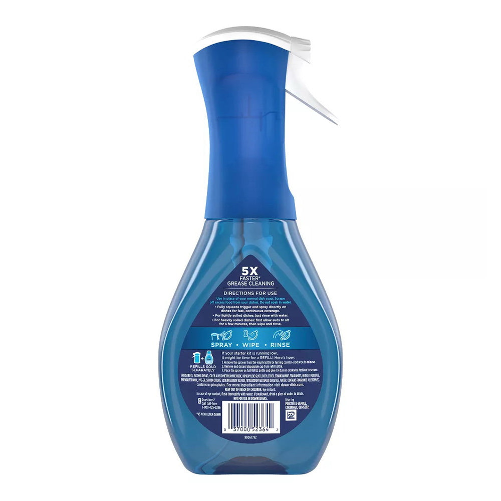 Dawn Spray Dish Soap, Fresh Scent, 16 Ounce