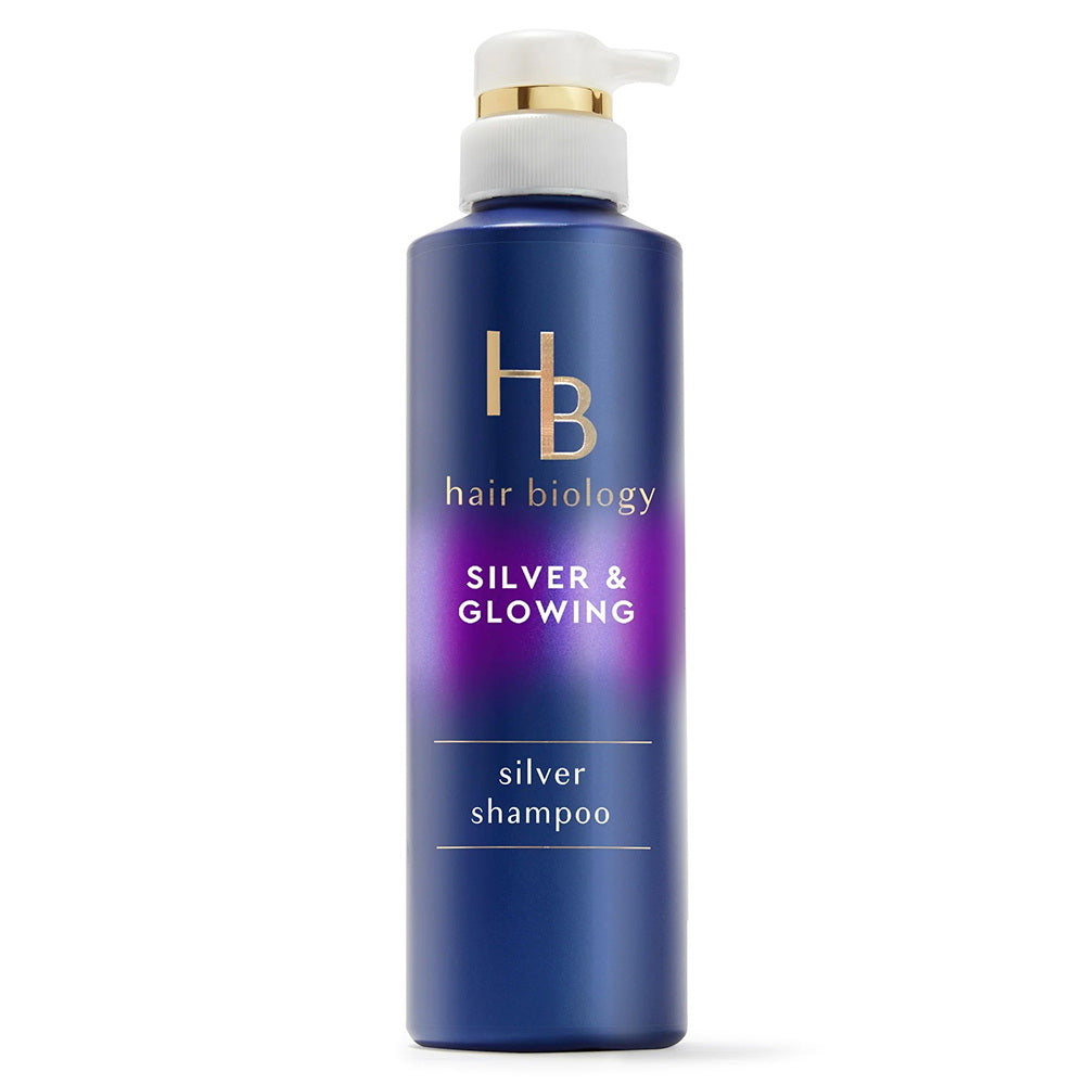 Hair Biology Biotin Silver And Glowing Shampoo, 12.8 Oz