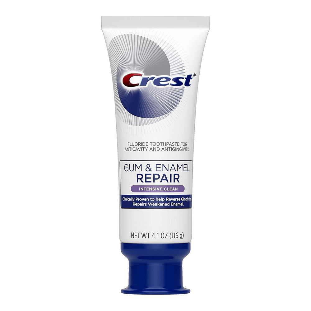 Crest Gum And Enamel Repair Toothpaste, Intensive Clean, Mint, 4.1 Oz