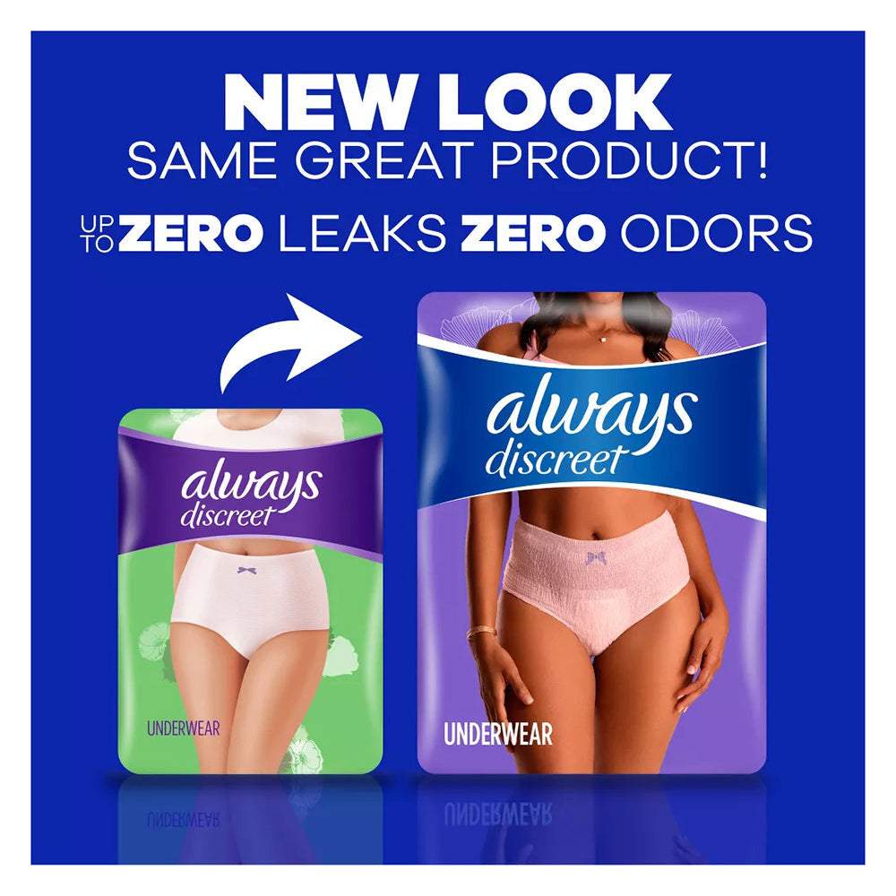 Always Discreet Adult Incontinence & Postpartum 15 Count