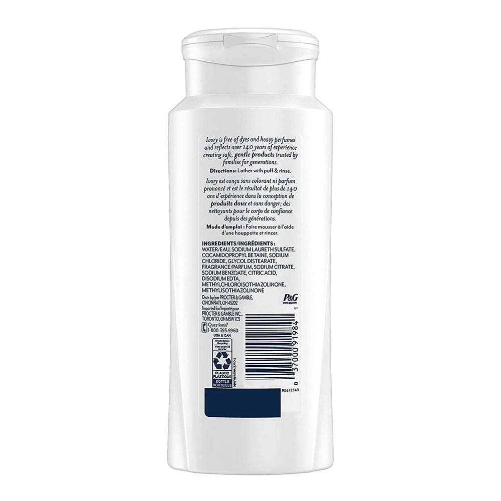 Ivory Scented Body Wash, Aloe 21 Oz