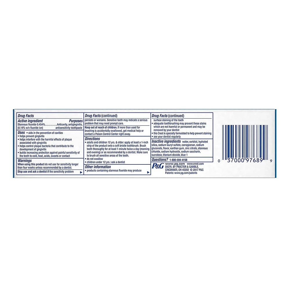 Crest Pro-Health CareSensitive & Enamel Shield Toothpaste, 4.6 Oz