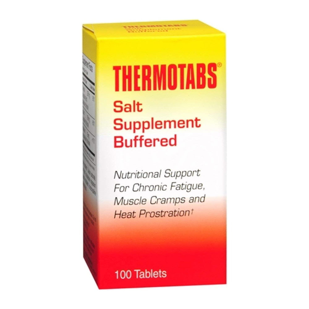 Thermotabs Salt Supplement, Buffered, 100 Tablets