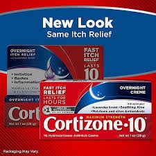 Cortizone 10 Overnight 1% Creme 10 Oz
