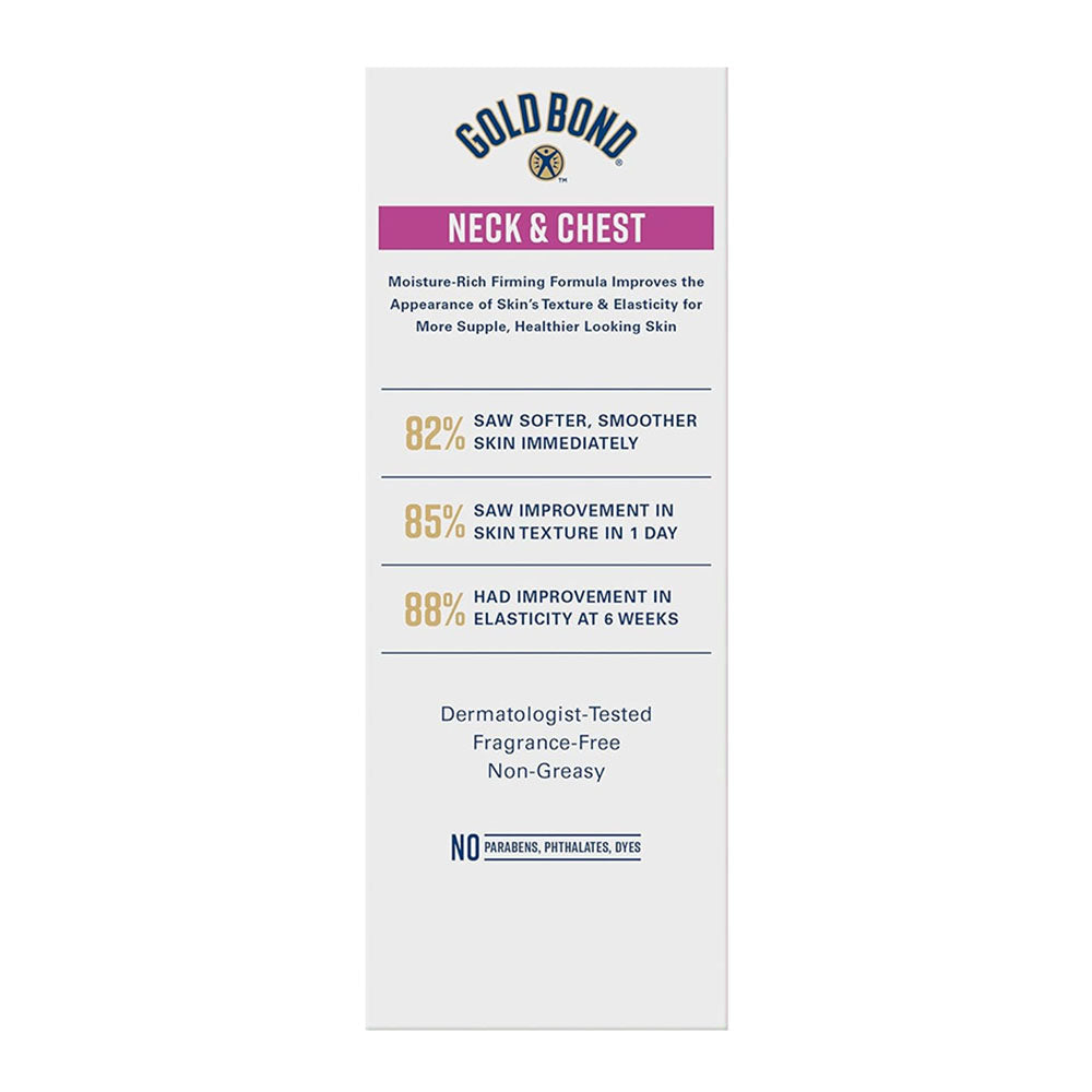 Gold Bond Ultimate Firming Neck & Chest Cream, Fragrance Free 2 Oz